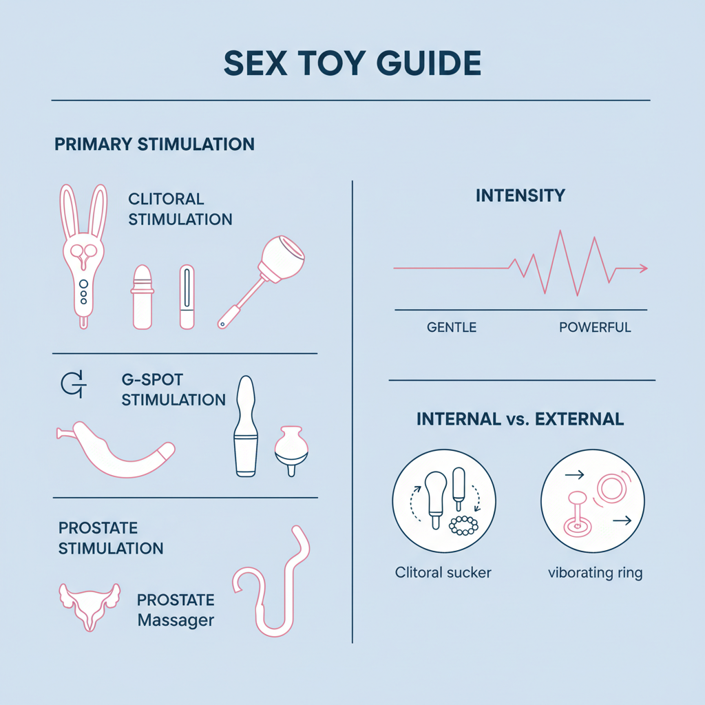 sex toy guide, how to choose the right sex toys
