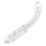 Dual-Ended Curved Glass G-Spot Dildo