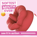 Flaming Red Lips Self-Motion Flickering Tongue Clit Stimulator