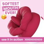 Flaming Red Lips Self-Motion Flickering Tongue Clit Stimulator