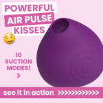 KISS Mini Air Pulse Clit Kissing Vibrator