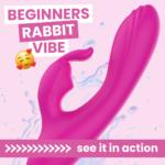 Mini Waterproof Rabbit Vibrator