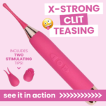 Pinpoint Clit Vibe For Faster, Stronger, More Intense Orgasms!