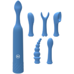 Silicone Rechargeable Clit Stimulator - 7 Piece Kit!