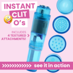 Small Yet Strong Clit Vibrator - Hold On Clit During Sex!
