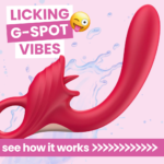 Twirling Dual Diva Delight - Silicone Clit Licking & G-Spot Vibrator